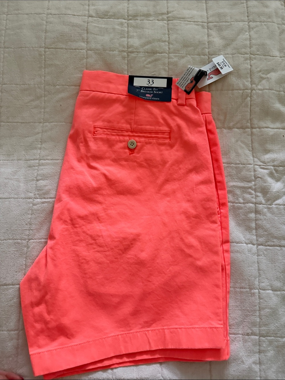 Vineyard Vines Men's Coral Pink Shorts